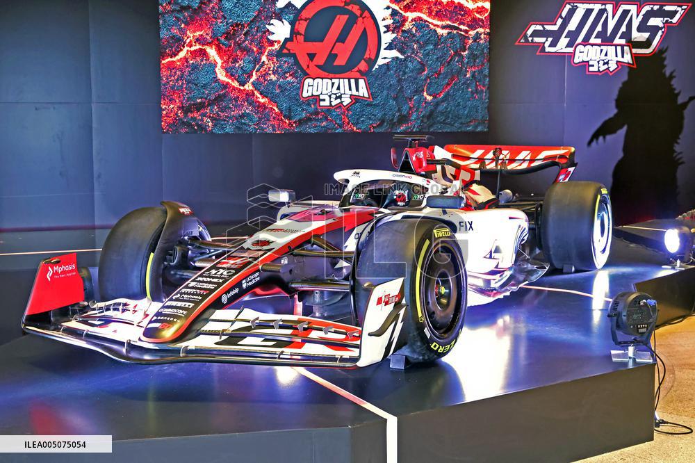 TGR Haas F1 Team and Godzilla Collaboration Special Livery Unveiling Event