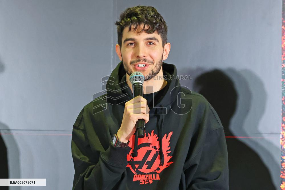 TGR Haas F1 Team and Godzilla Collaboration Special Livery Unveiling Event