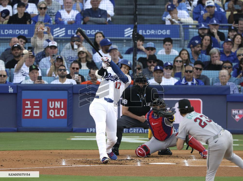Baseball: Diamondbacks vs. Dodgers