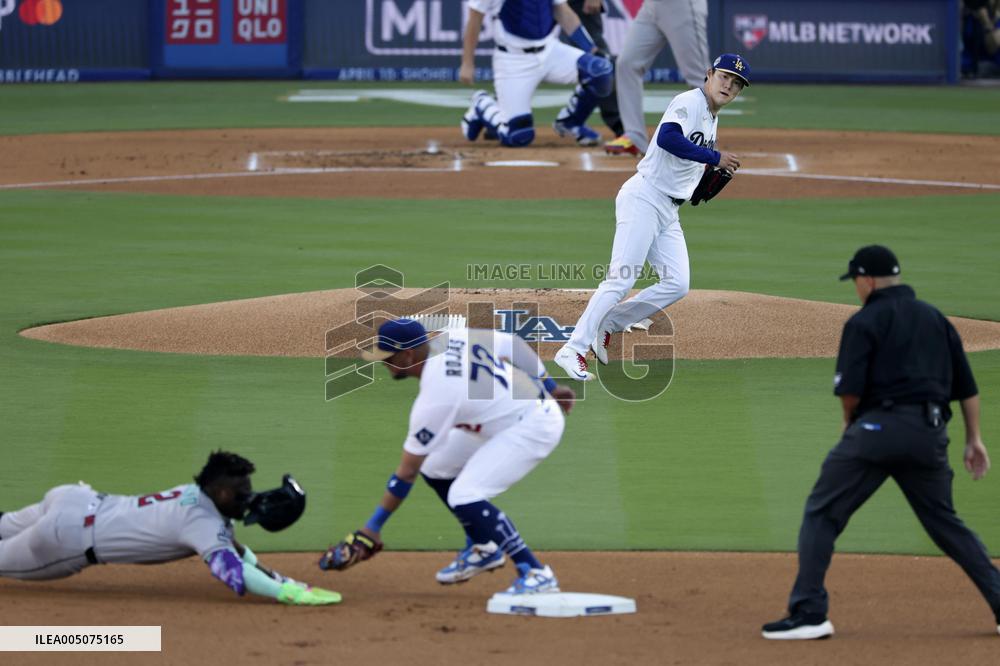 Baseball: Diamondbacks vs. Dodgers