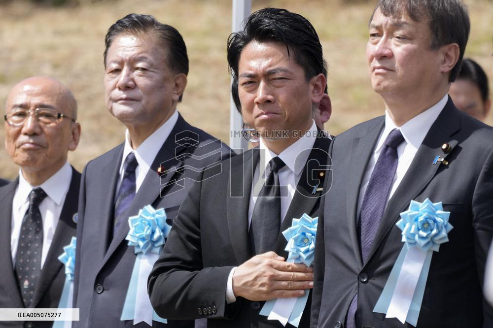 Japan-U.S. ceremony for Battle of Iwojima fallen