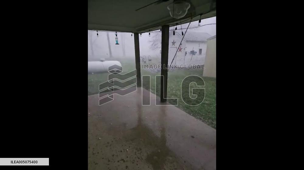 US: Severe Thunderstorms Bring Large Hail, Damaging Winds and Tornado Threat to Midwest 3