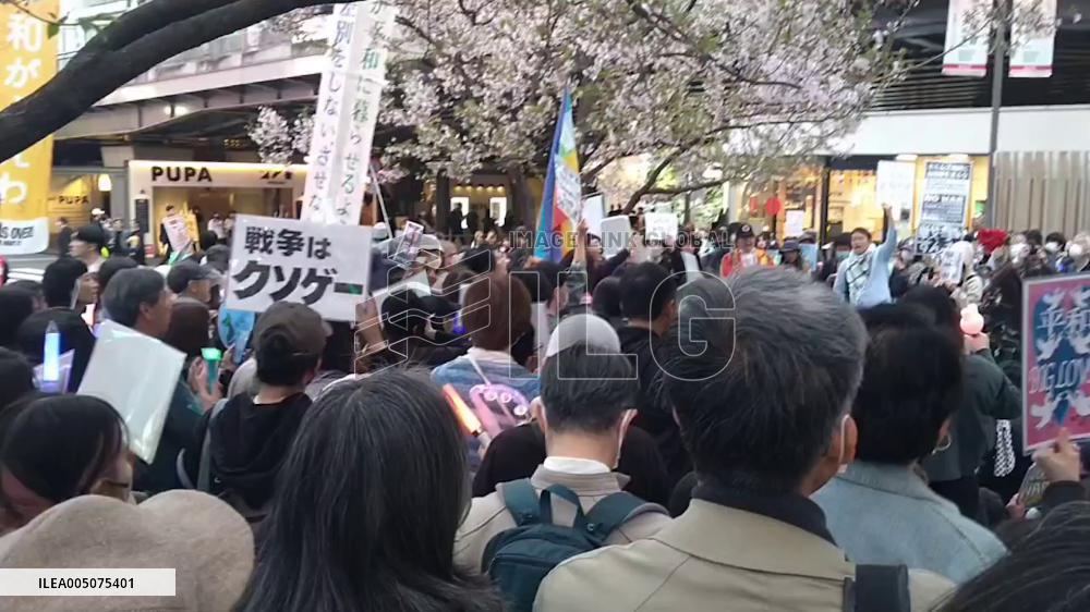 Japan: Tokyo Peace Fest Draws 1,400 in Protest Against Constitutional Revision and War