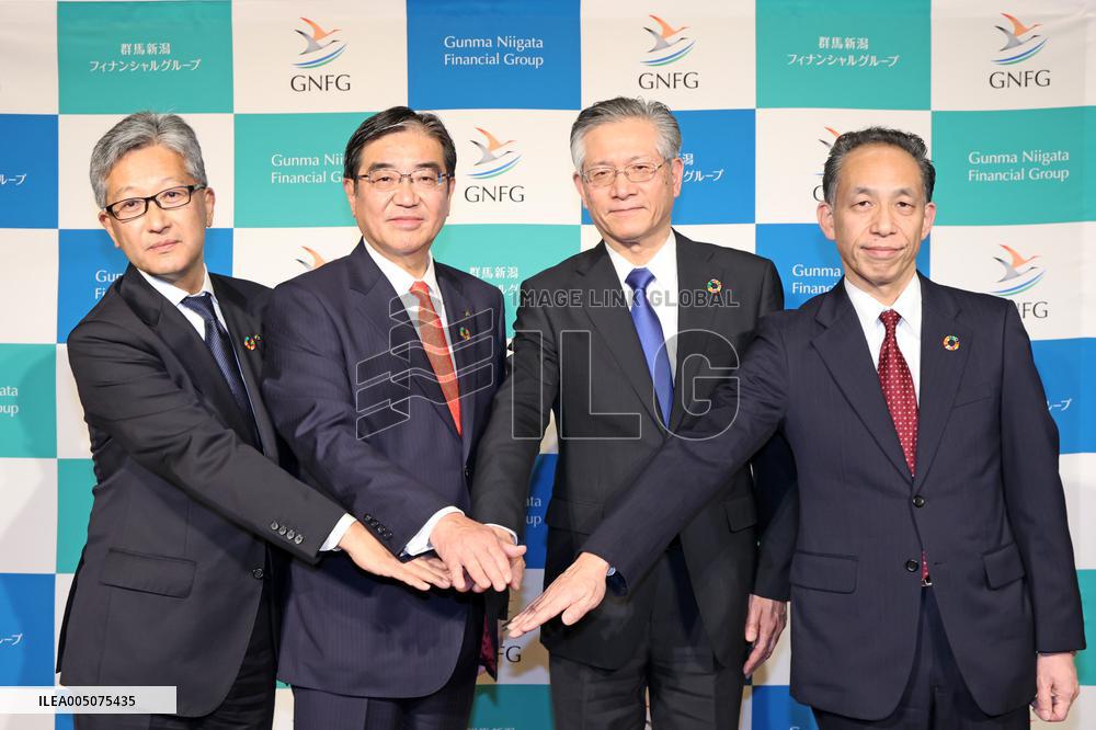 Gunma Bank and Daishi Hokuetsu Bank: Press Conference on Final Agreement for Management Integration