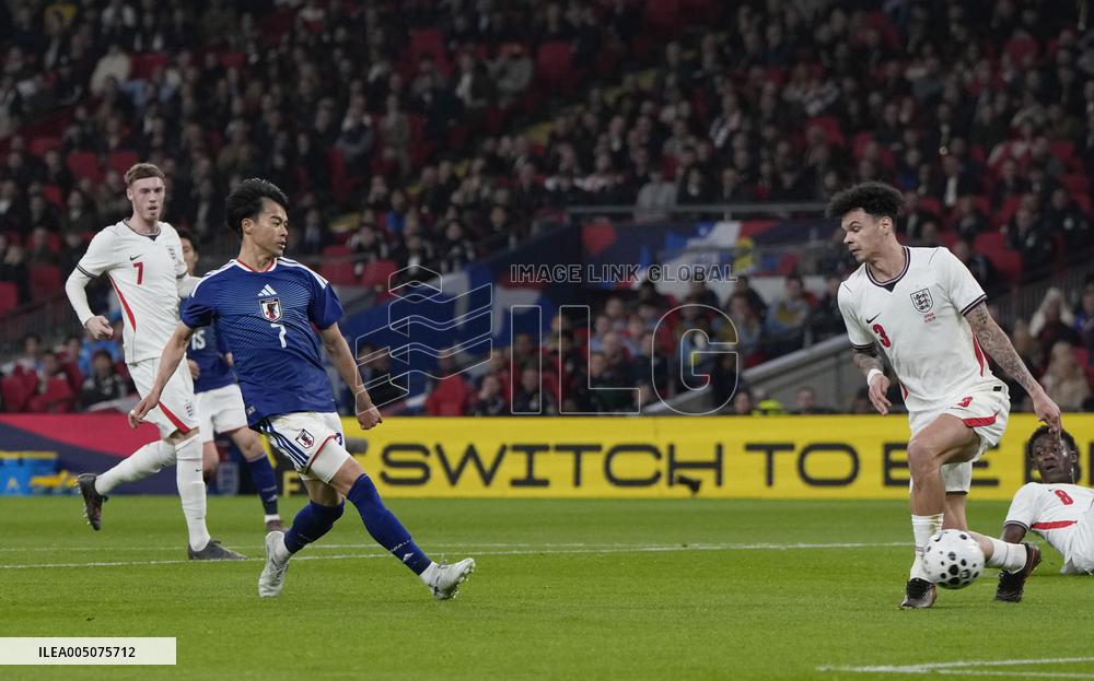 Football: Japan vs. England