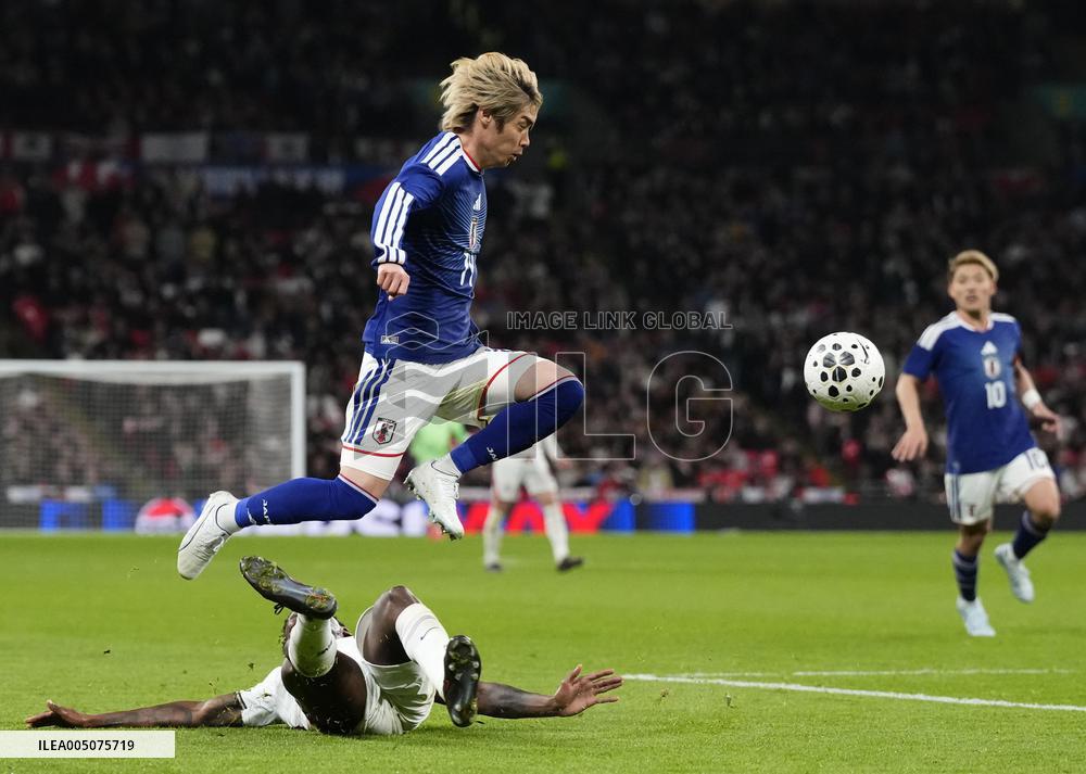 Football: Japan vs. England