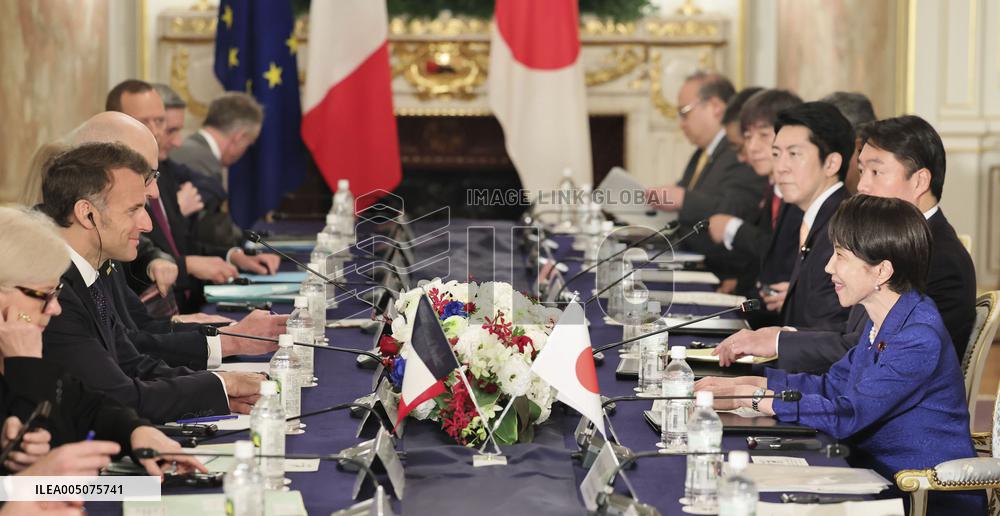 Japan-France summit