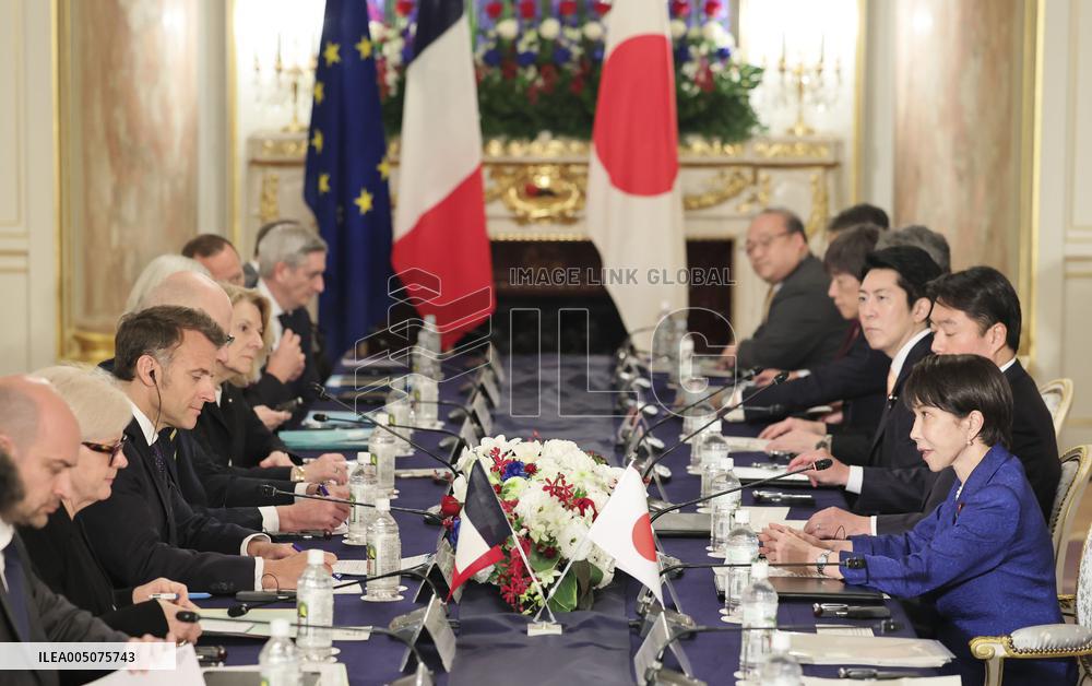Japan-France summit