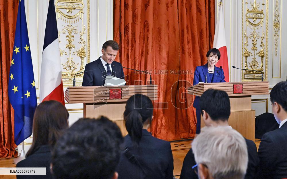 Japan-France summit