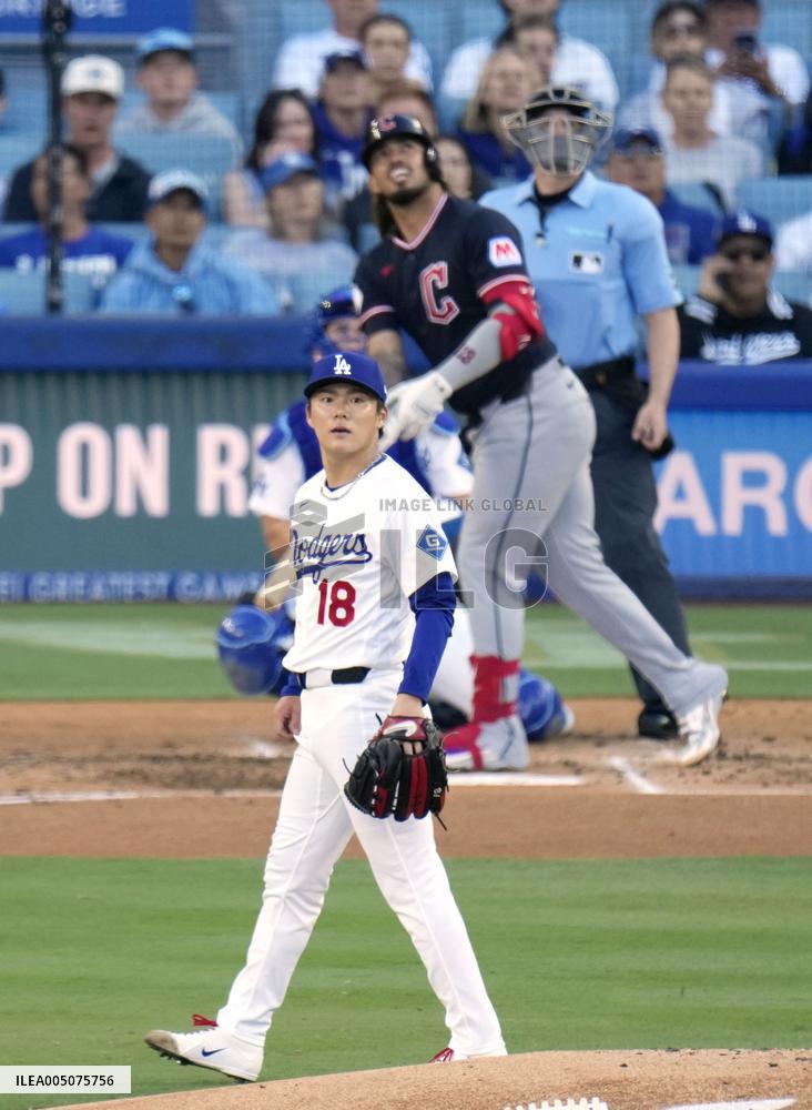 Baseball: Guardians vs. Dodgers