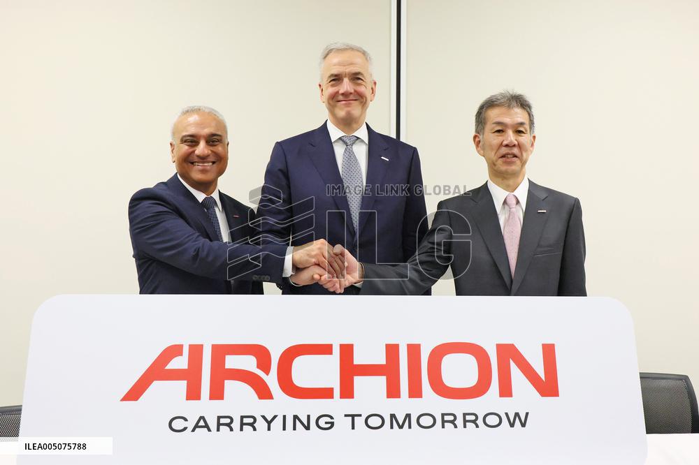 ARCHION Press Conference on Its Listing on the Tokyo Stock Exchange Prime Market on April 1