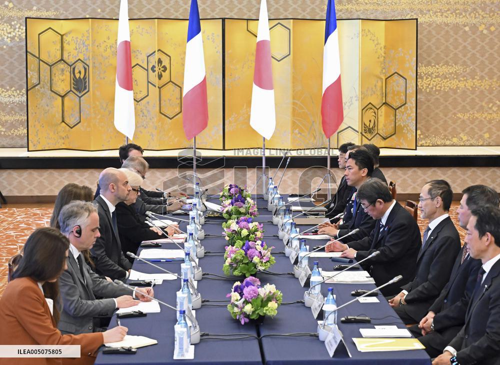 "2 plus 2" Japan-France ministerial meeting