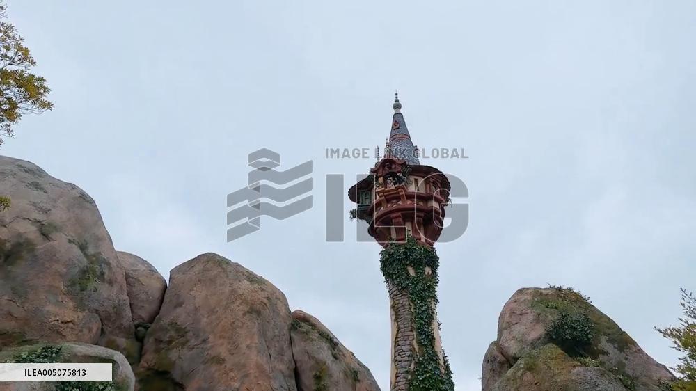 Japan: Crows Ruin Rapunzel’s Hair at Tokyo DisneySea