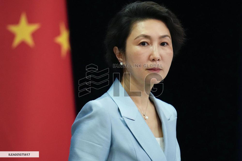 Chinese Foreign Ministry spokeswoman