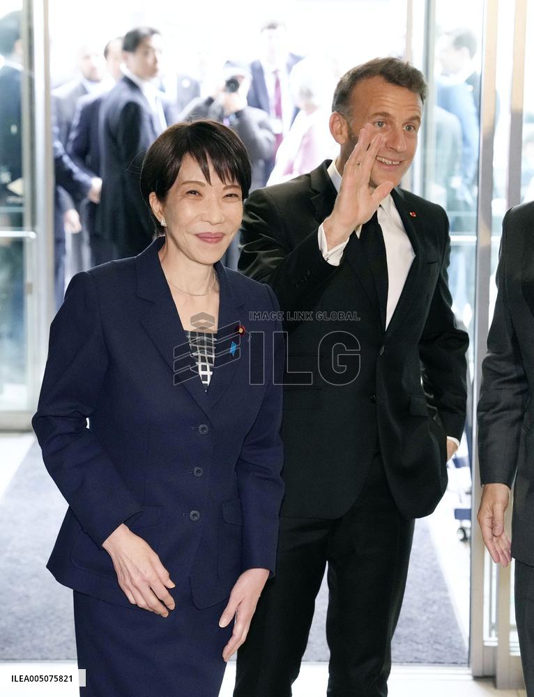 Macron in Tokyo