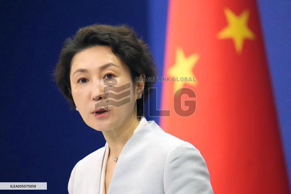 Chinese Foreign Ministry spokeswoman