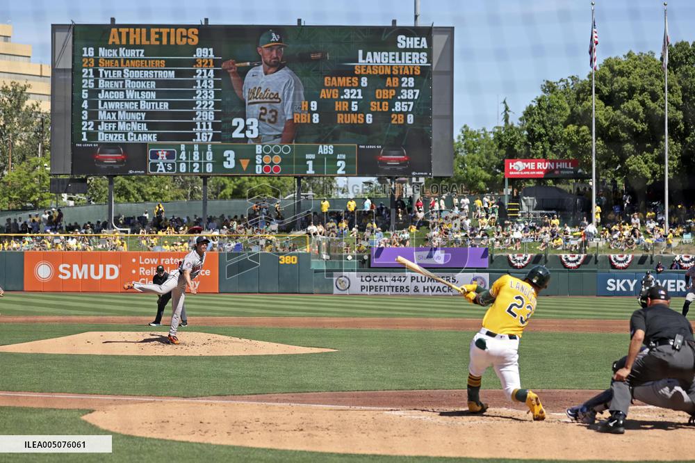 Baseball: Astros vs. Athletics