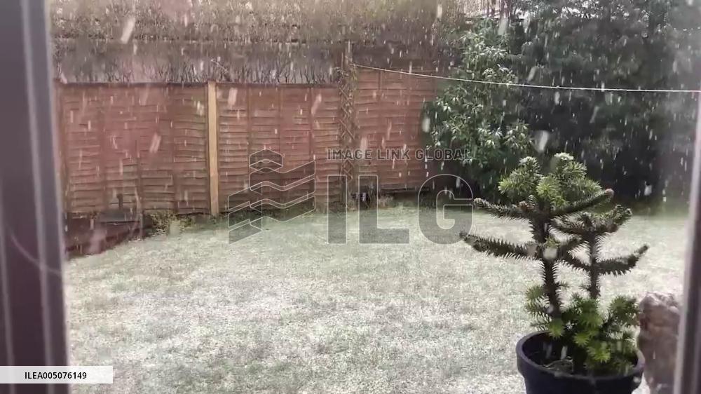 UK: Easter Snow Falls Across Scotland Following Storm Dave 3