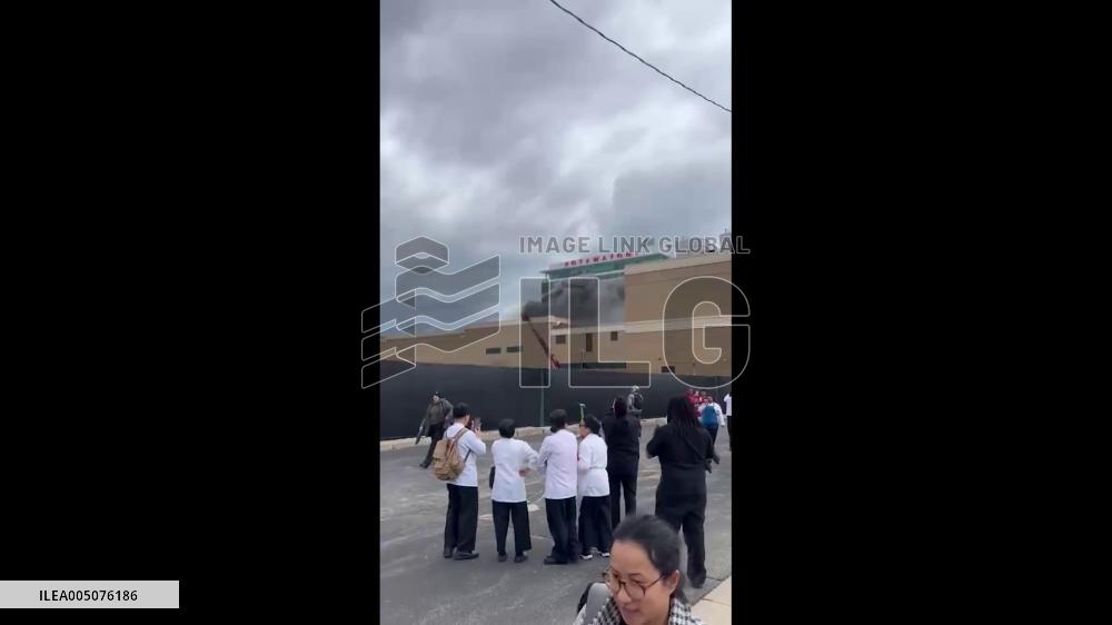 US: Potawatomi Hotel Casino Evacuated After Roof Fire Sends Black Smoke Into Sky