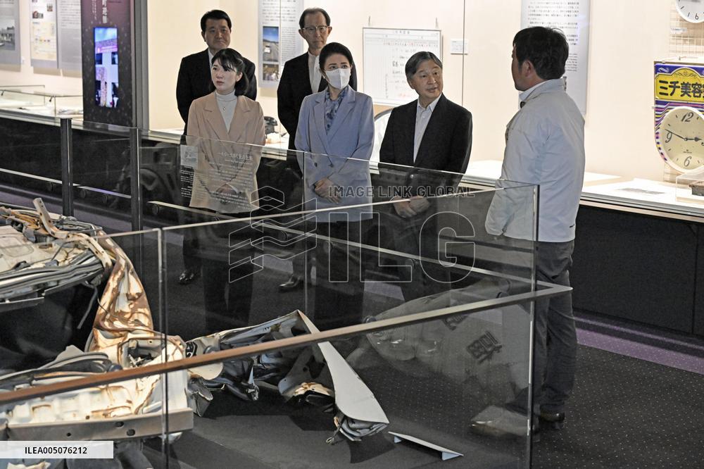 Japan imperial family's trip to Fukushima