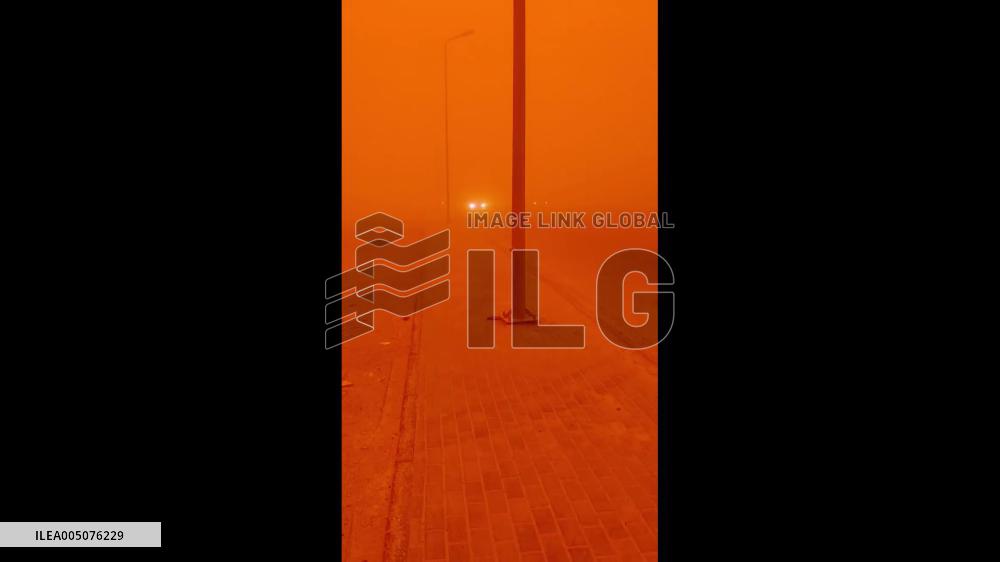 Libya: Severe Dust Storm Turns Skies Red Over Tobruk, Prompting State of Emergency