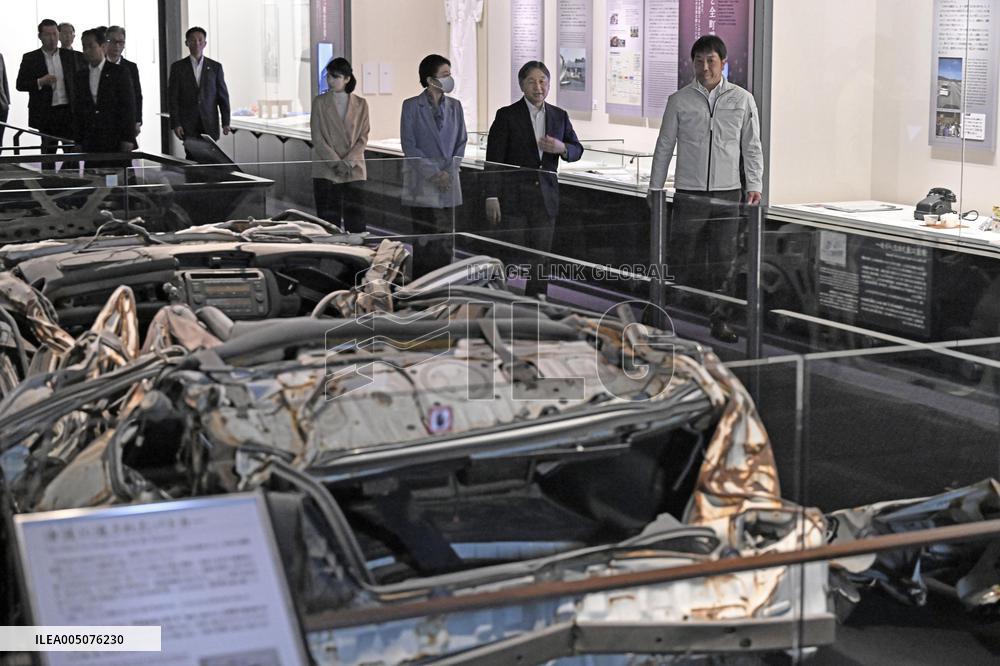 Japan imperial family's trip to Fukushima