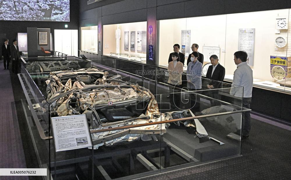 Japan imperial family's trip to Fukushima