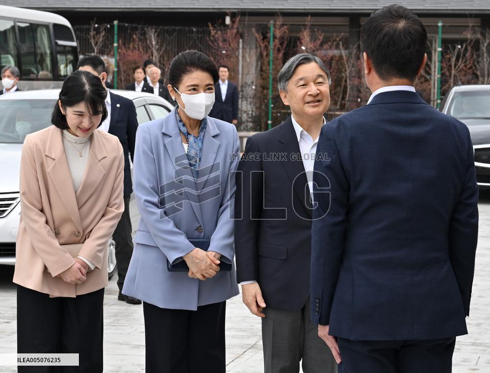 Japan imperial family's trip to Fukushima