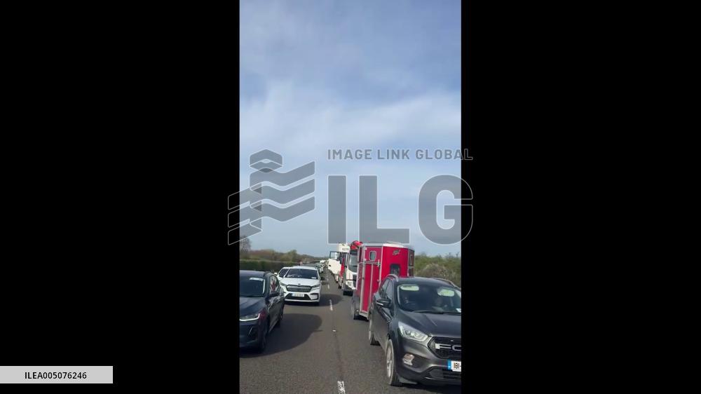 Ireland: Fuel Protest Convoys Cause Widespread Traffic Disruption Across Country