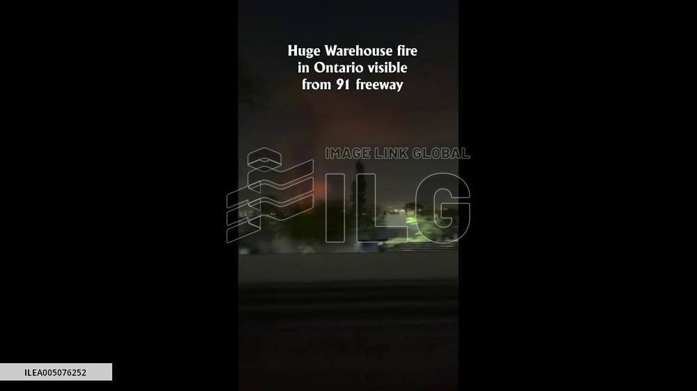 US: Massive Fire Tears Through Kimberly-Clark Paper Goods Warehouse in Ontario, CA