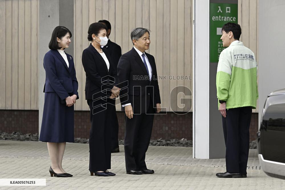 Japan imperial family's trip to Fukushima