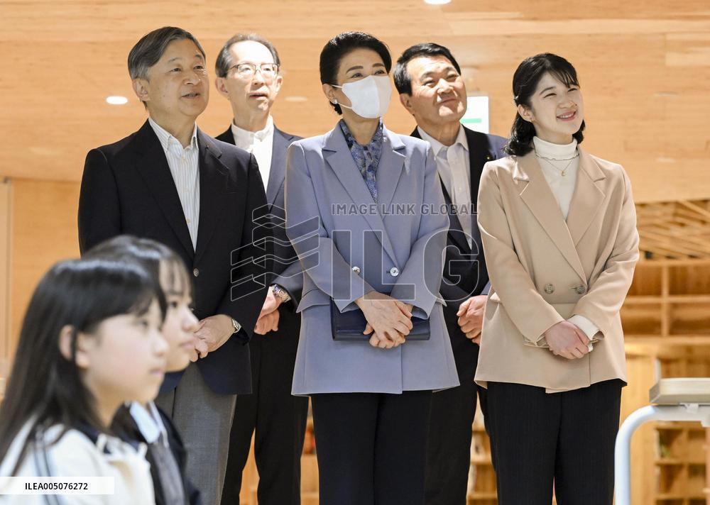 Japan imperial family's trip to Fukushima