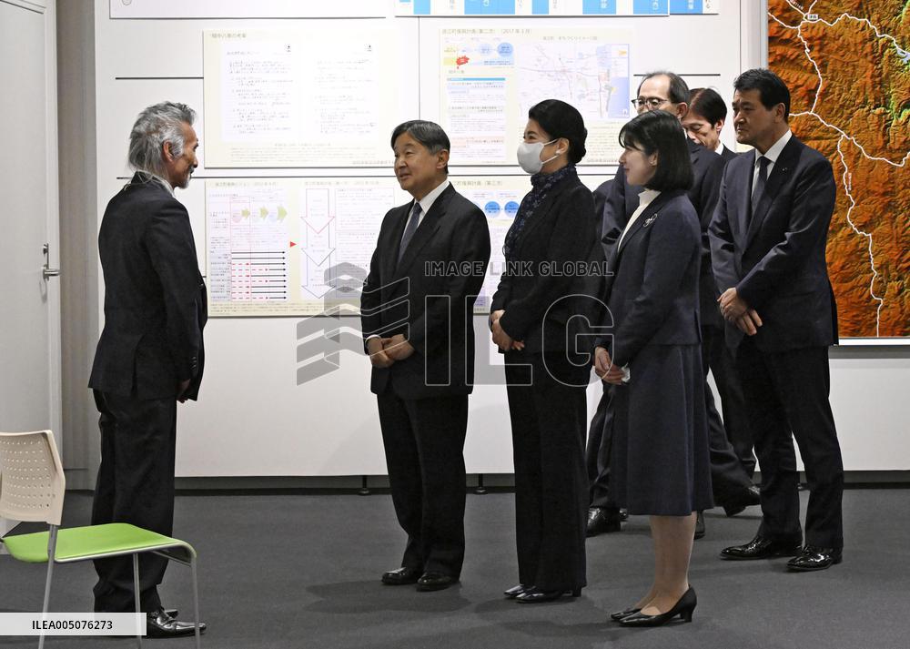 Japan imperial family's trip to Fukushima