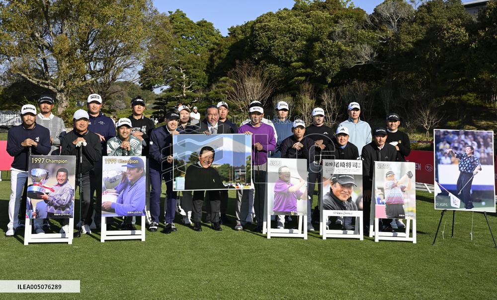 Memorial ceremony for Japan golf legend Ozaki