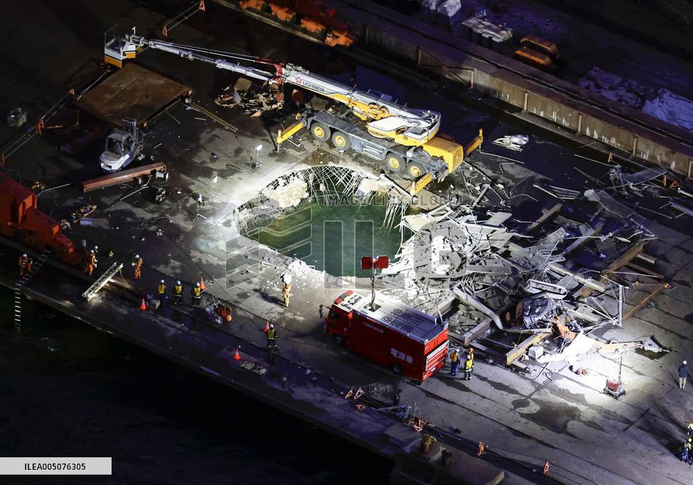 Demolition site in Kawasaki