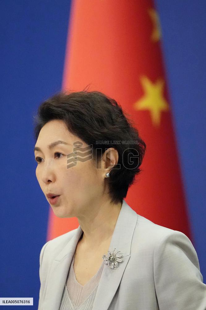 Chinese Foreign Ministry spokeswoman