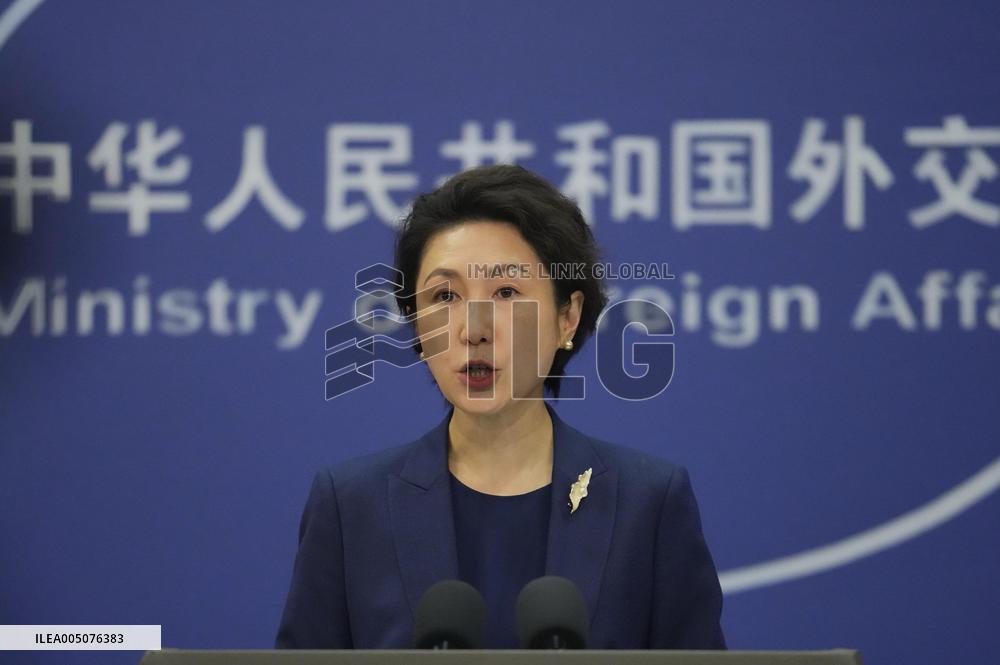 Chinese Foreign Ministry spokeswoman
