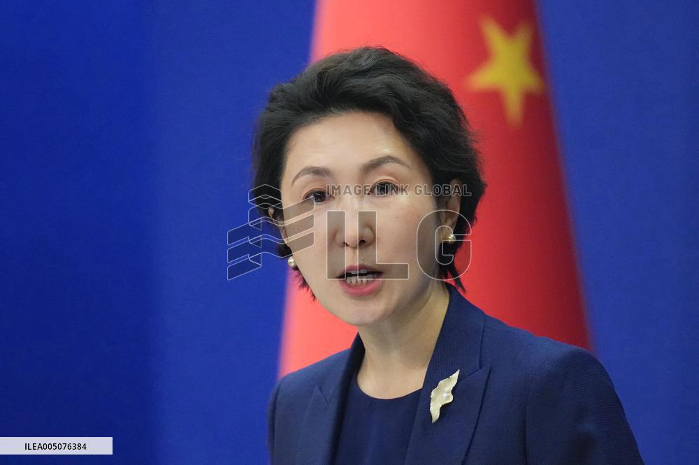 Chinese Foreign Ministry spokeswoman