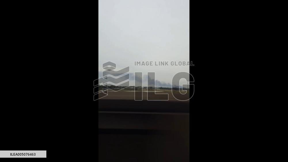 Japan: Fire Tears Through Scrap and Materials Yard in Bando City, Ibaraki 2