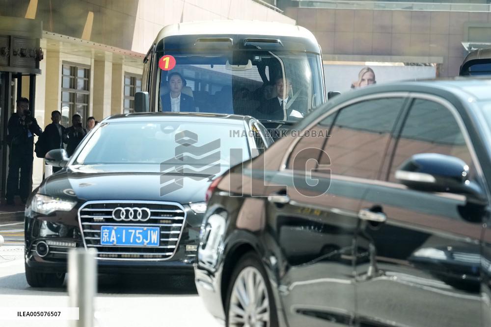 Taiwan opposition leader Cheng in Beijing