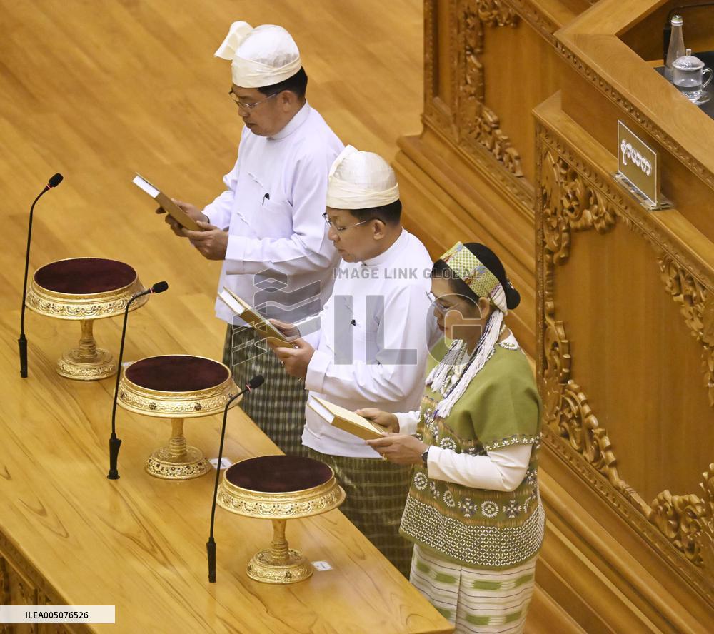 Myanmar's new president