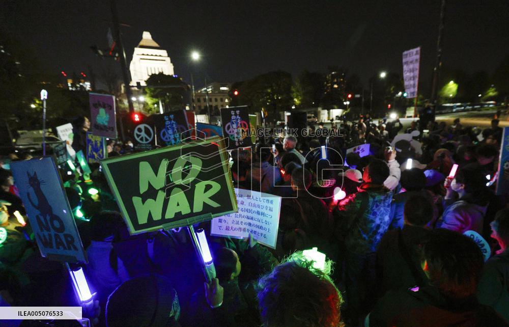Pro-Constitution rally in Japan