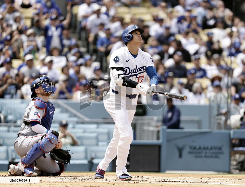 Baseball: Rangers vs. Dodgers