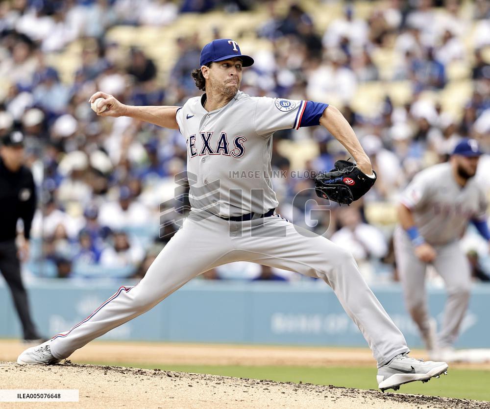 Baseball: Rangers vs. Dodgers
