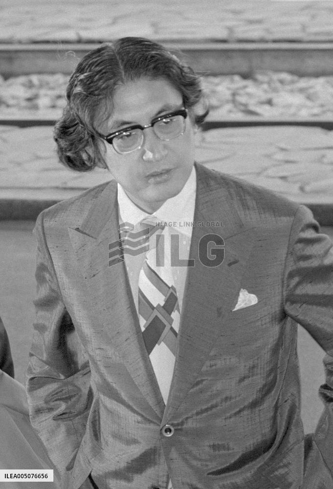 Film director Oshima's 1977 trial