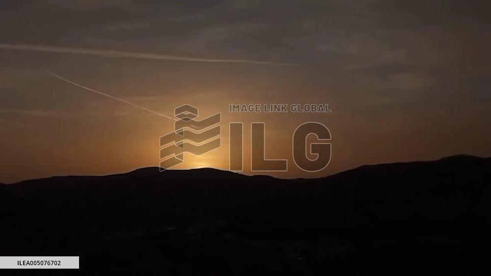 Spain: Saharan Dust Blankets La Rioja