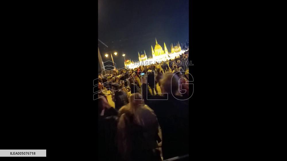 Hungary: Thousands Flood Streets After Magyar Ousts Orbán in Historic Election