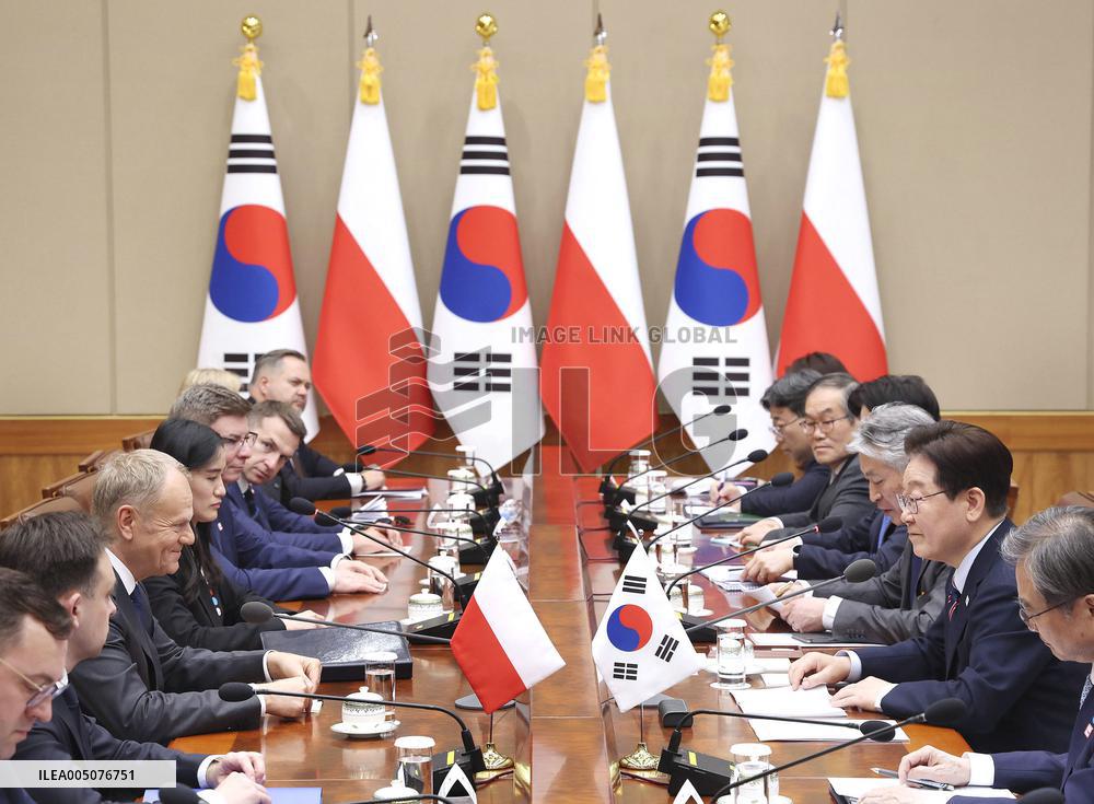 S. Korea-Poland summit in Seoul