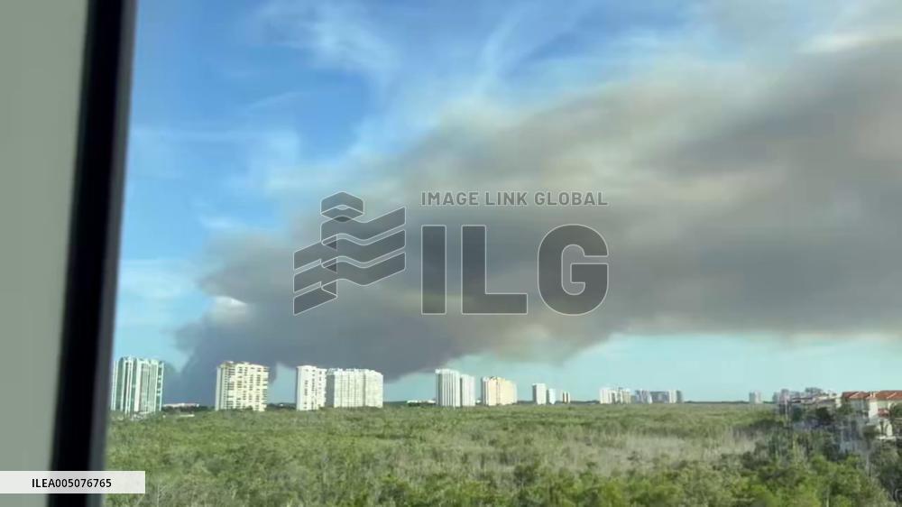 US: Evacuations Ordered as Picayune Strand Brush Fire Spreads in Collier County, FL
