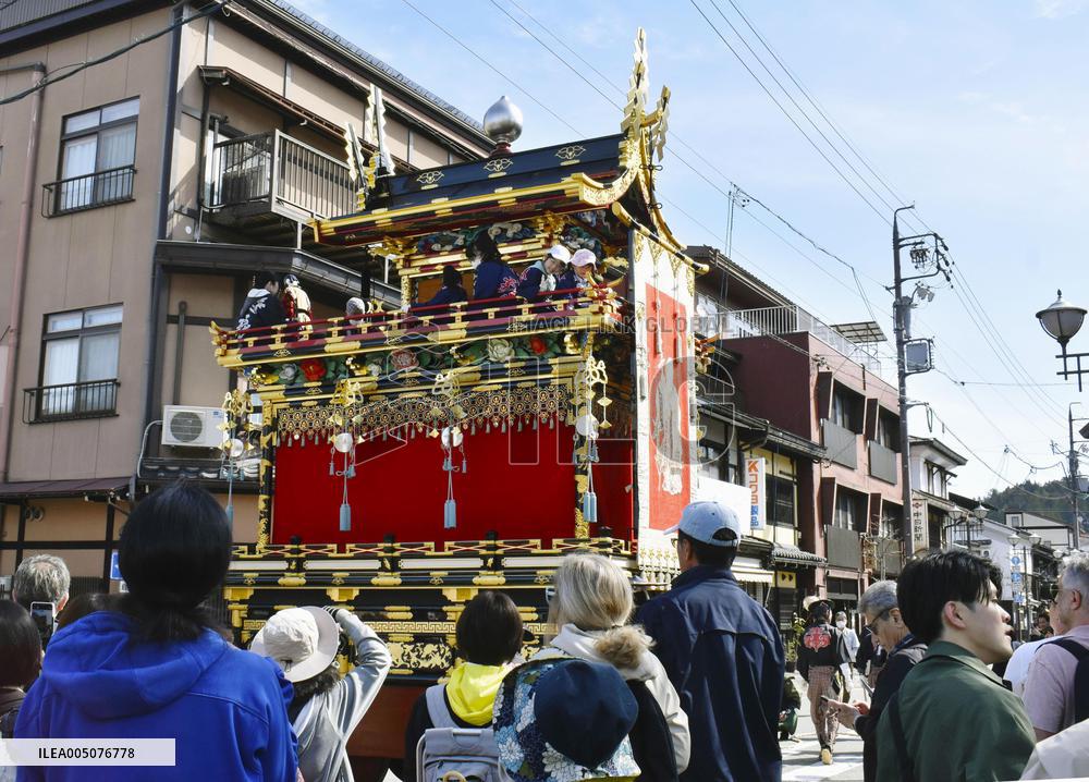 Takayama Spring Festival in central Japan